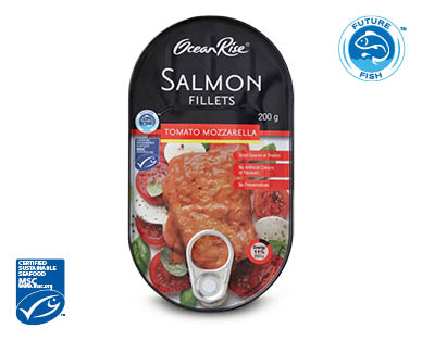 Salmon Fillets In Flavoured Sauces 200g