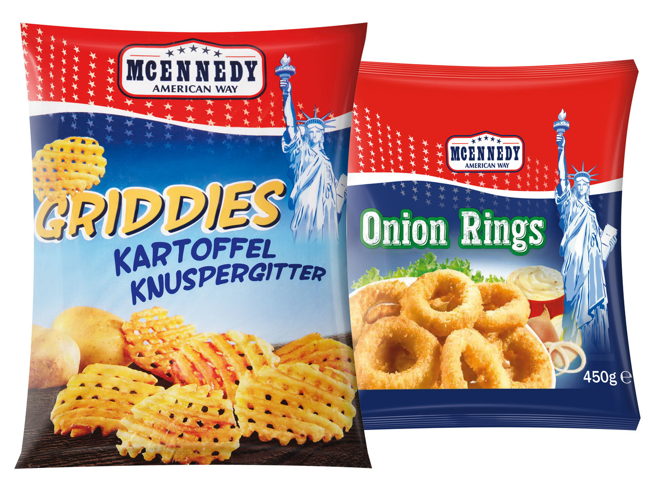 MCENNEDY Griddies oder Onion Rings