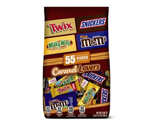 Mars 
 Caramel Lovers Mix 55 Pieces