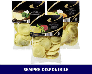 GOURMET 
 RAVIOLI