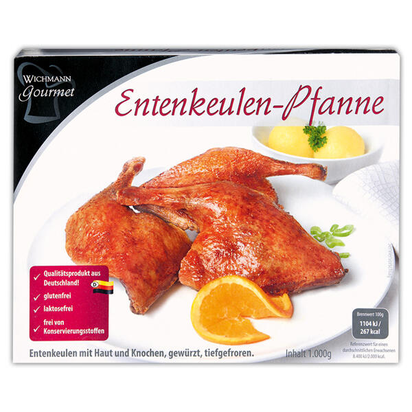 Entenkeulen-Pfanne