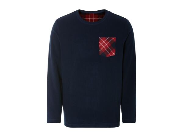 Livergy Men's Fleece Pyjamas