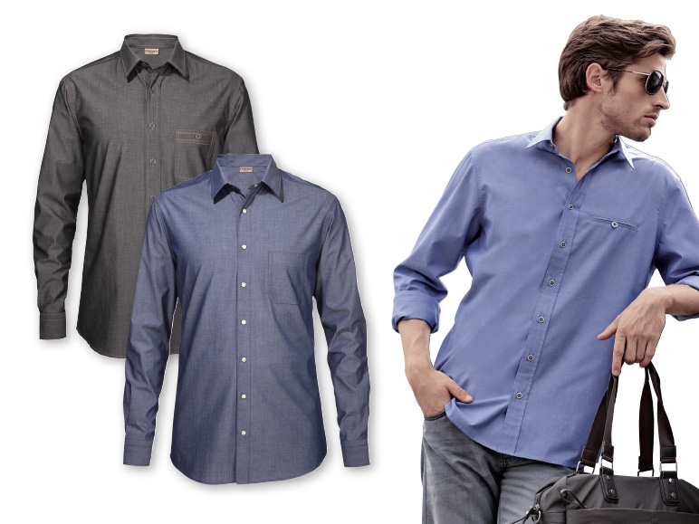Livergy Casual Men's Casual Shirt