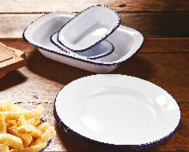 Assorted Enamel Dinnerware