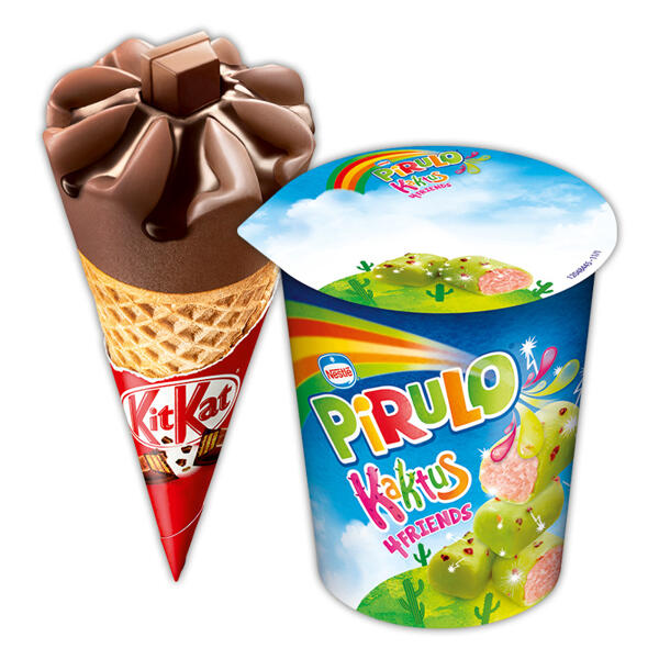 Kaktus 4 Friends Becher / KitKat Waffeltüte