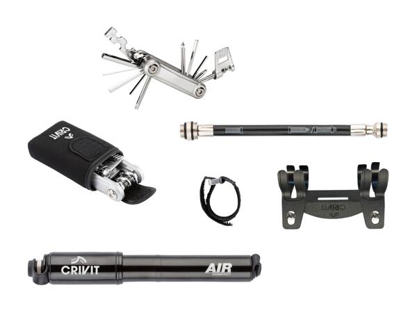 Mini pompa per pneumatici/​utensili per bicicletta