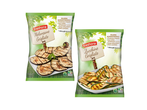 Grilled Aubergine or Courgette