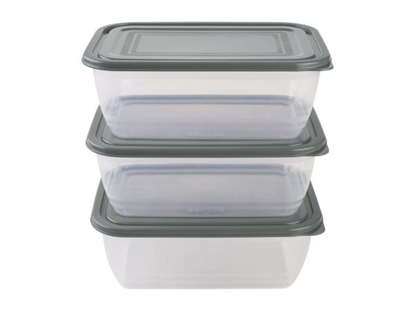 Livarno Home Food Storage Containers - Set of 3