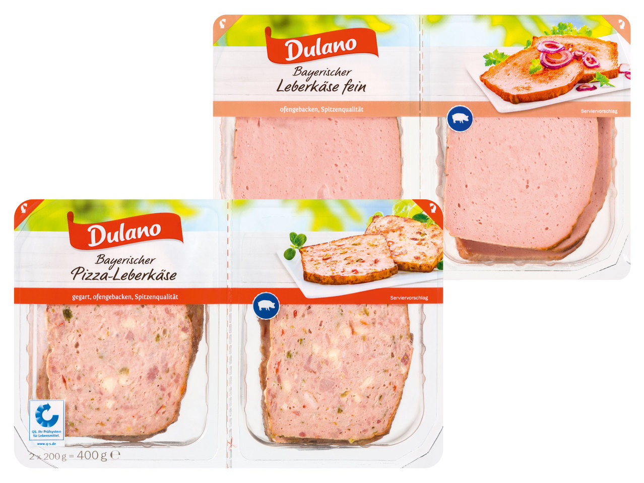 DULANO Leberkäse in Scheiben