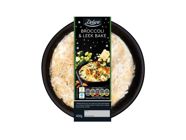 Deluxe Vegetable Cheese Bake