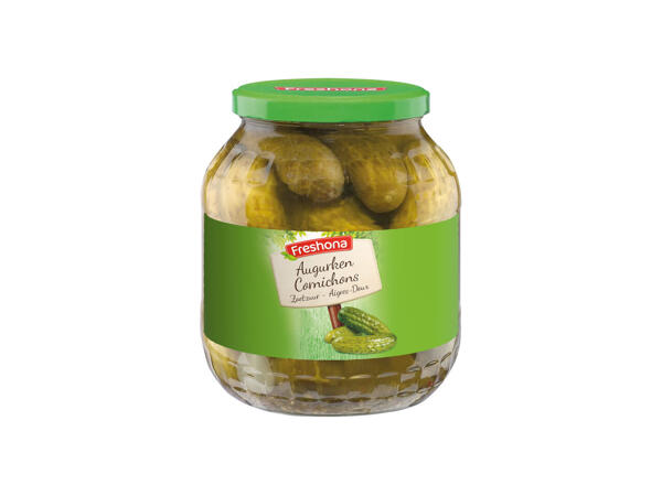 Süß-saure Gewürzgurken