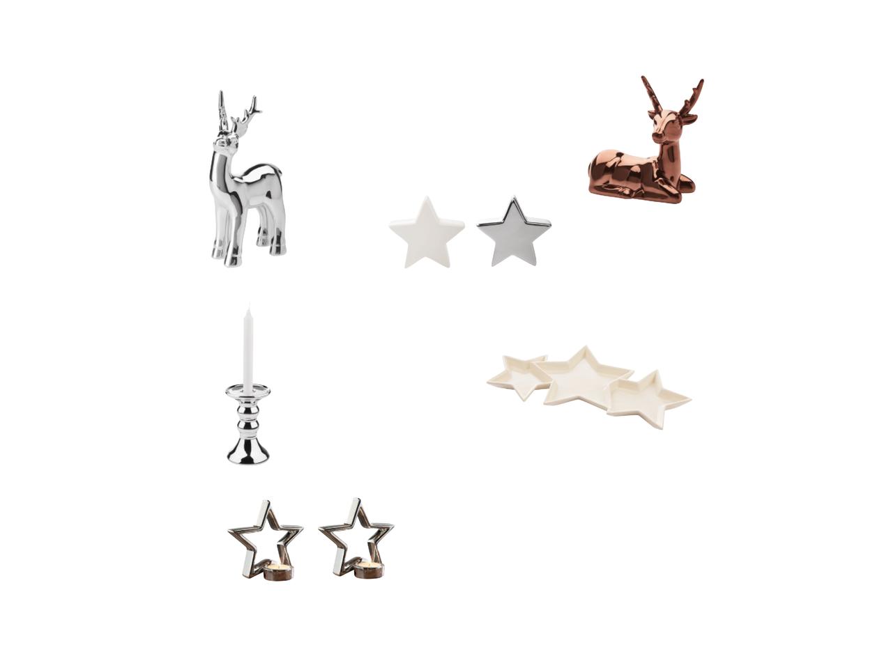 MELINERA Ceramic Christmas Decorations