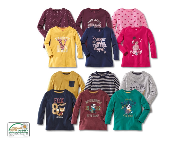 Tee-shirts à manches longues, lot de 2