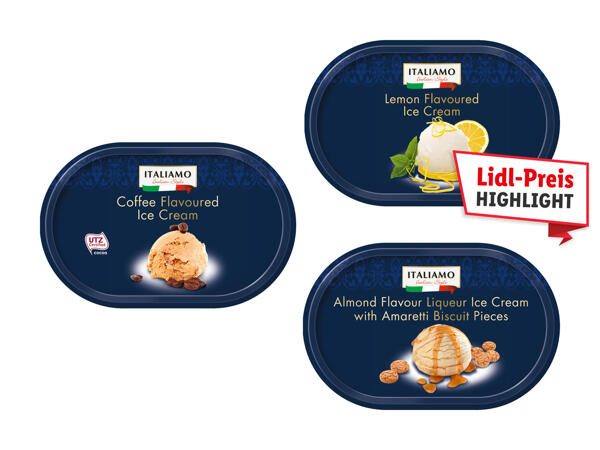 Gelato al Caffè/al Limone/Crema Fiorentina