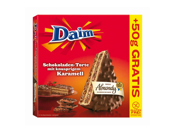 Chocolate Cake with Daim pieces