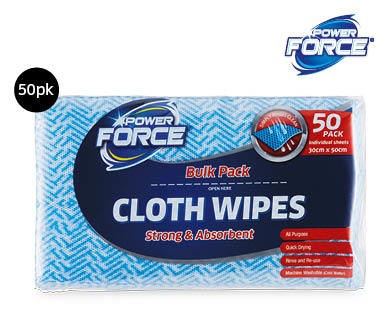 Cloth Wipes 50pk
