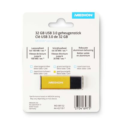 Clé mémoire de 32 GB