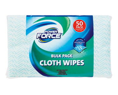 Cloth Wipes Bulk Pack 50pk