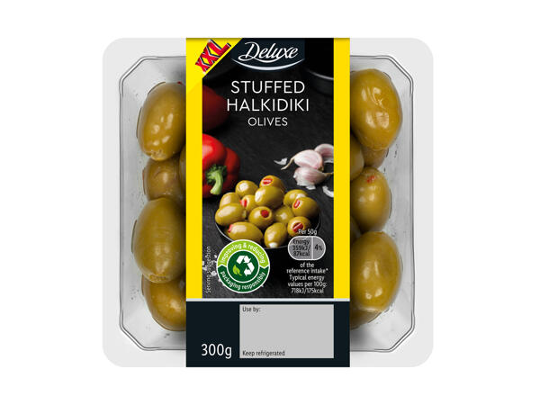 Deluxe XXL Olives assorted