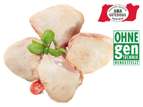 Frische Hendl-Oberkeulen