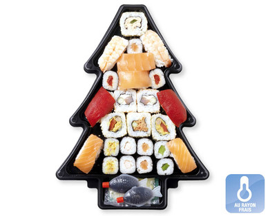 Sapin de Noël en sushis GOURMET