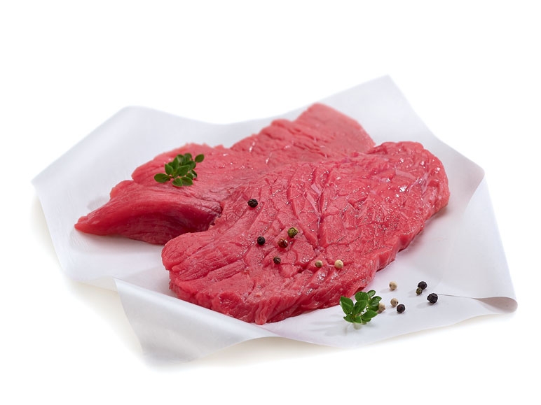 Gepelde steaks