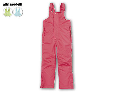 IMPIDIMPI Pantalone da neve per bambini piccoli