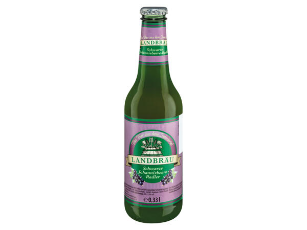 Schwarze Johannisbeere Radler