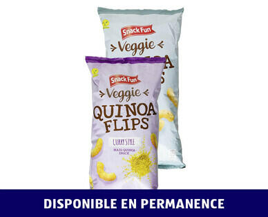 SNACK FUN 
 QUINOA FLIPS