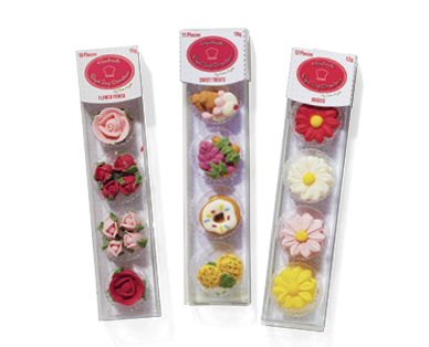 ICING DECORATIONS 10-15G