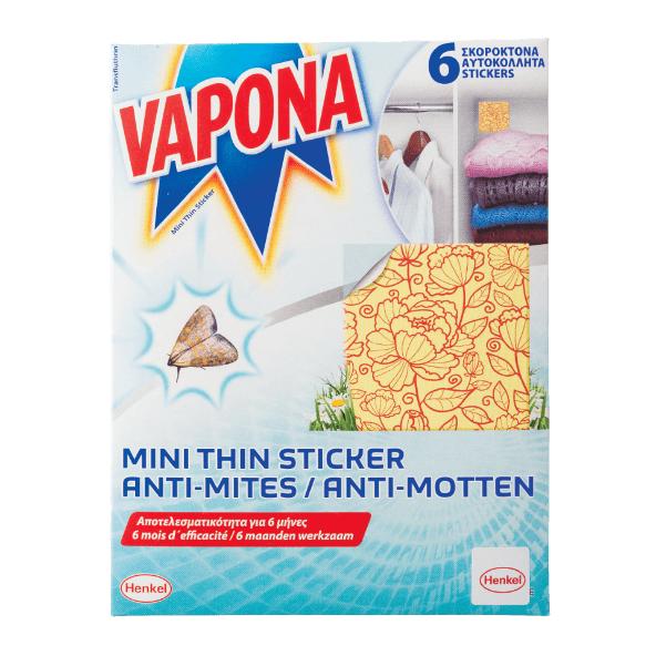 Autocollants antimites, 6 pcs