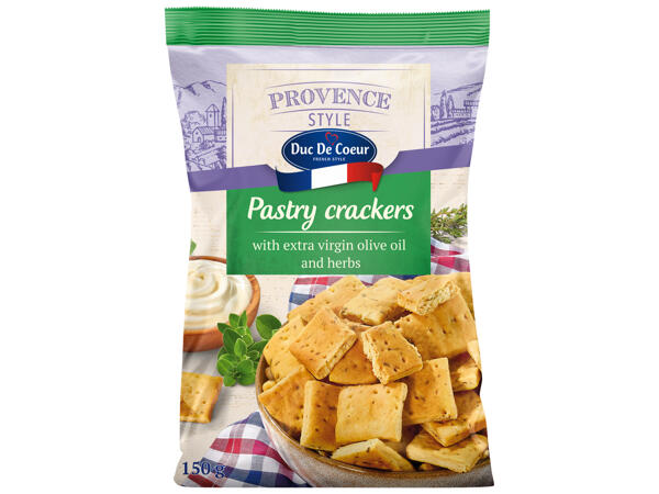 Pastry crackers with Herbs