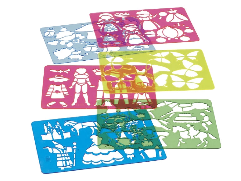 UNITED OFFICE KIDS Stencil Set