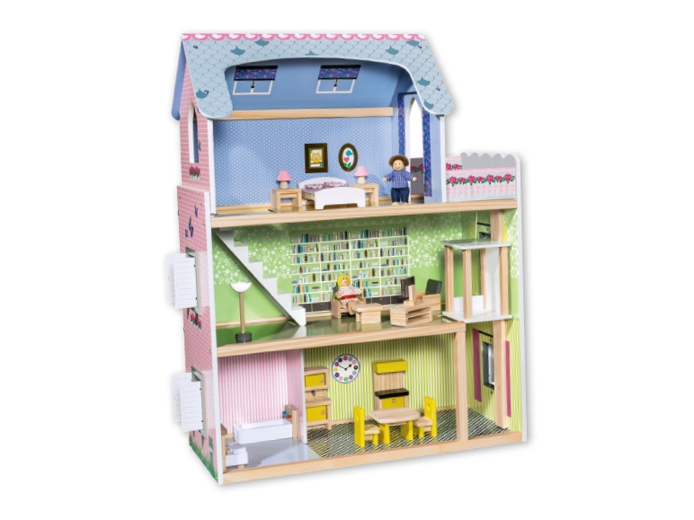 PLAYTIVE JUNIOR(R) Wooden Doll's House