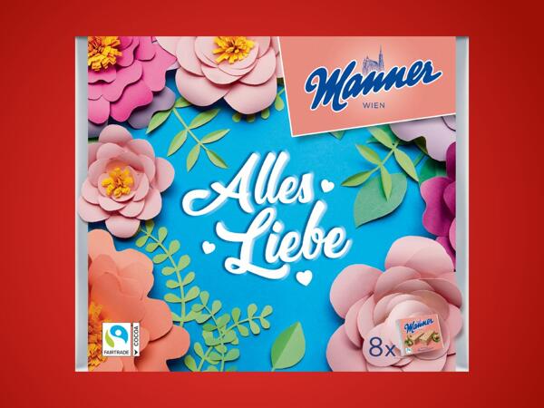 Neapolitaner Schnitten in Geschenkspackung