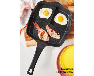 Multi-Section Cast Aluminium Frypan