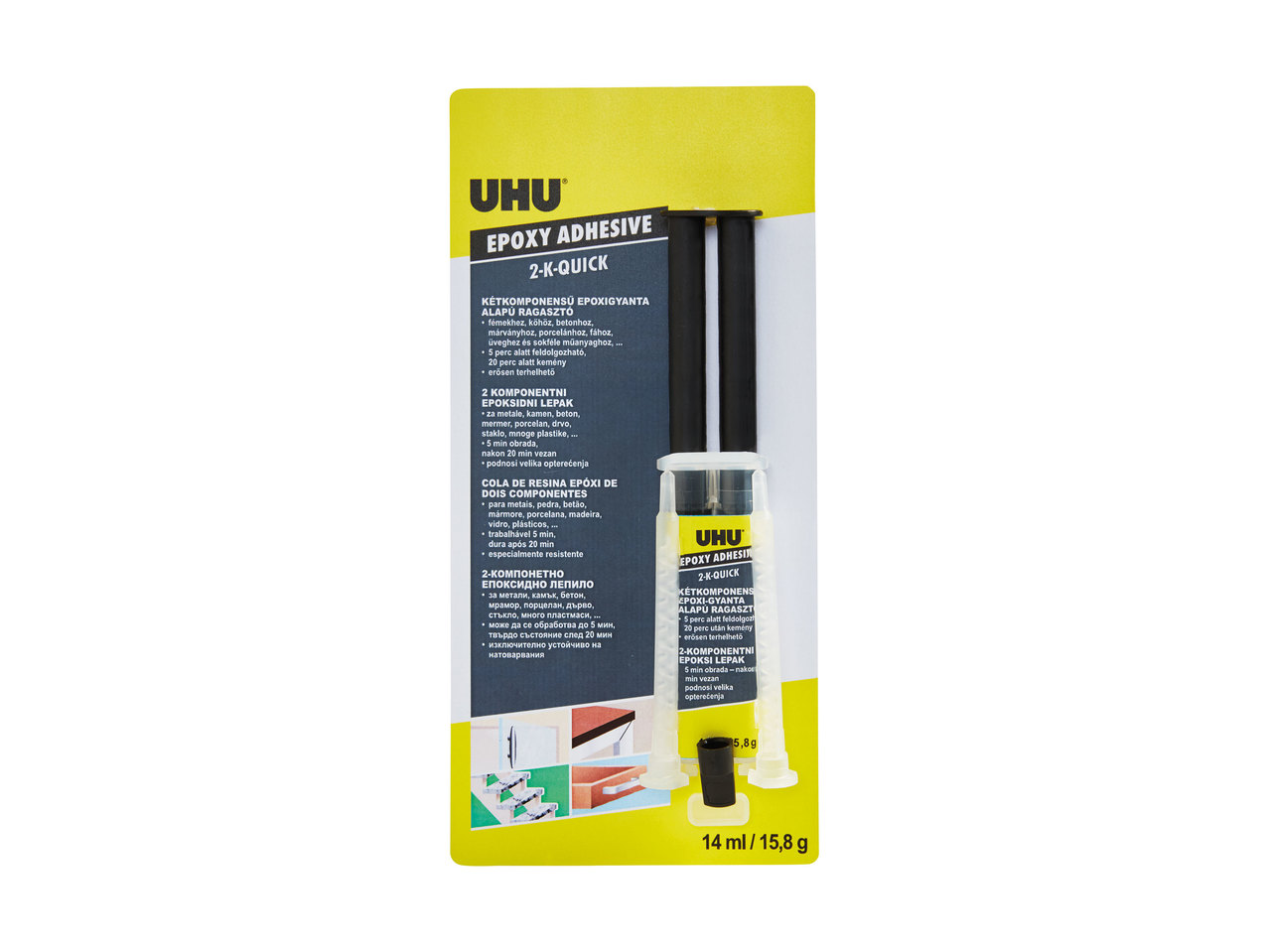 UHU Epoxy Adhesive, Minis or Quick Epoxy Adhesive1