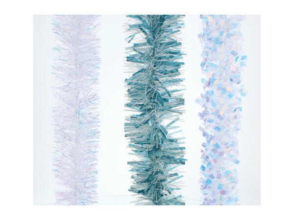 Festive Iridescent Tinsel Assortment