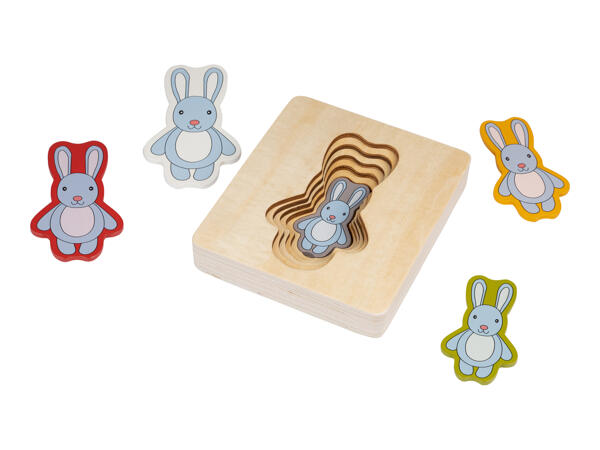 Playtive Wooden Puzzle / Pull Along Toy / Push Toy