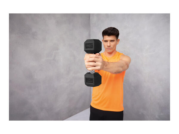 Crivit 7.5kg Hex Dumbbell