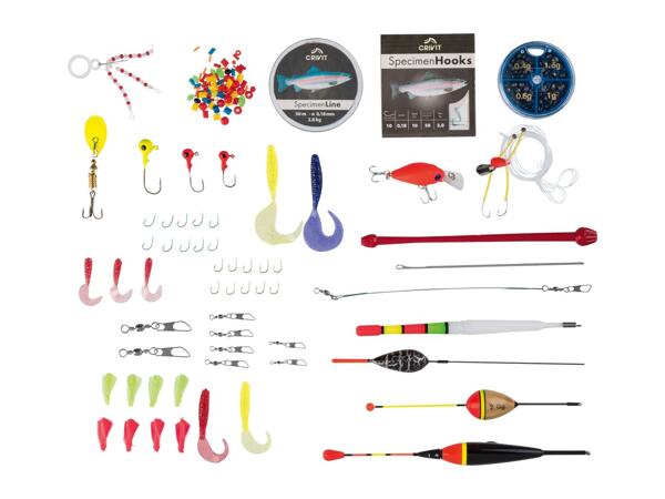 Crivit Shore & Boat Fishing Set - 60 Piece Set