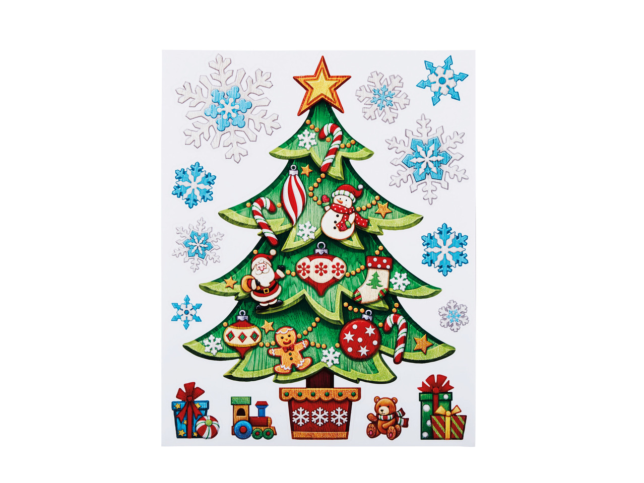 Melinera Christmas Window Decorations1