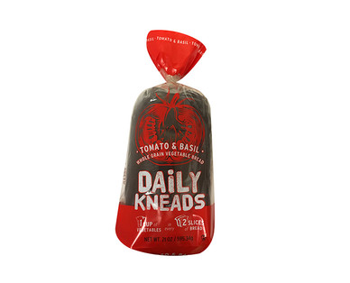 Daily Kneads Tomato & Basil or Spinach & Leek Vegetable Bread