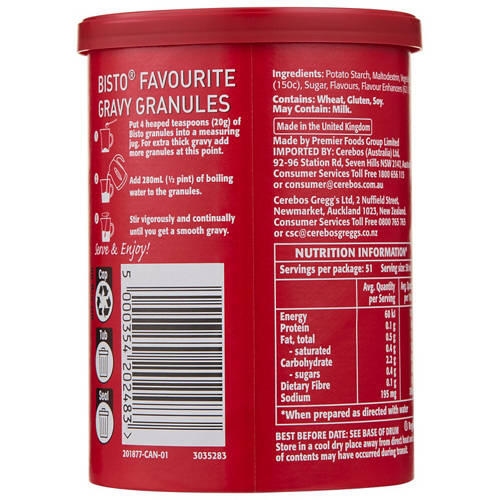 Favourite Gravy Granules 170g