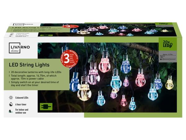 LIVARNO HOME SVĚTELNÝ LED ŘETĚZ
