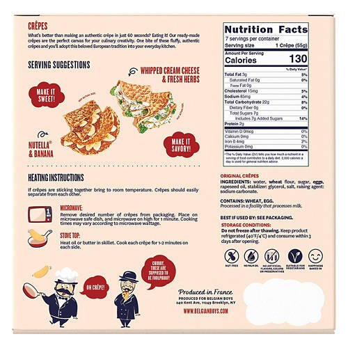 European Classic Original Crepes, 13.6 oz