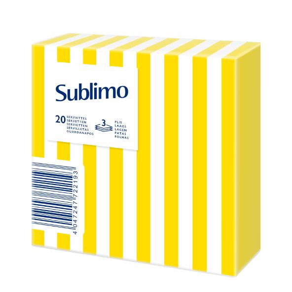 SUBLIMO(R) Serviettes, 20 pcs