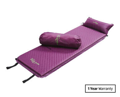 Self-Inflating Mat with Pillow
