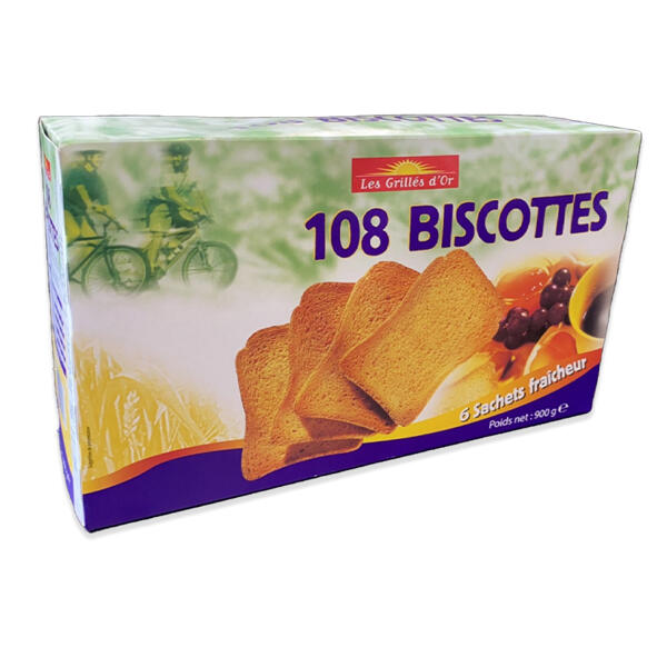 108 biscottes au froment