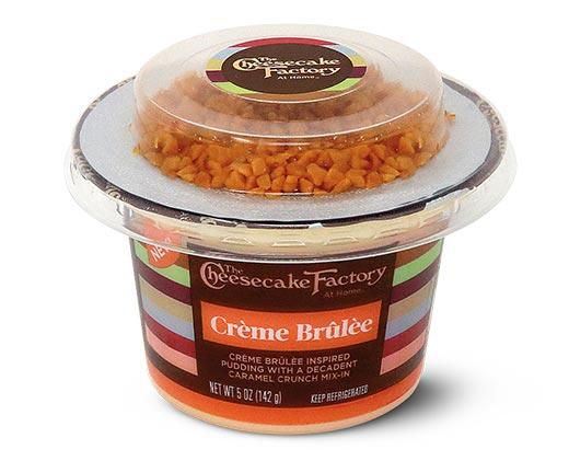 The Cheesecake Factory Creme Brulee or Cafe Mocha Mix-In Desserts